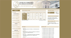 Desktop Screenshot of centrodecorredores.org.ar