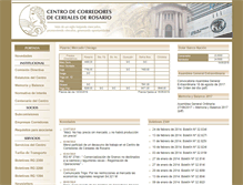 Tablet Screenshot of centrodecorredores.org.ar